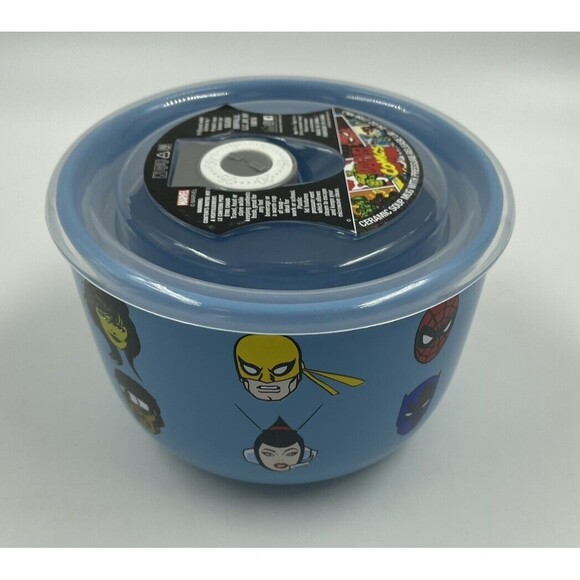 MARVEL COMICS AVENGERs 24oz Coffee / Soup Mug with High Quality Pressure Lid N01 - Picture 4 of 9